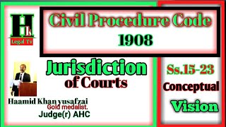 Jurisdiction of Civil Courts I S.15-23 CPC I Civil Cases I HK Legal Tv I Haamid khan yusafzai I