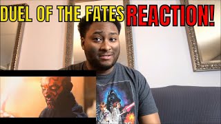 QUI-GON & OBI-WAN vs DARTH MAUL DUEL OF THE FATES STAR WARS THE PHANTOM MENACE REACTION |Orlando