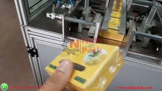 NP-50 Semi Automatic overwrapping Machine / آلة تغليف نصف آلية / Yarı Otomatik Paketleme Makinesi