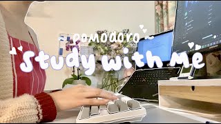 night time study with me with chill lofi music 🌙 | Pomodoro Method (25 mins study x 5 mins rest)