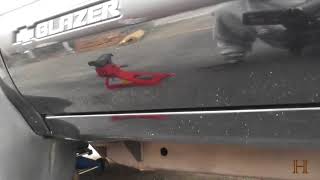 How To Jack Up a Chevy S10 Blazer and support it with jackstands