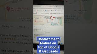 Contact me to feature on top of Google& Get Leads #shorts #youtubeshorts