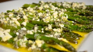 Asparagus with Eggs and Capers - Asparagi al Forno