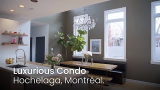 Luxurious condo in Hochelaga, Montréal, Québec, Canada - Pix House Tours