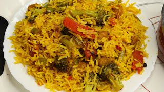 Vegetable Biryani | Restaurent Style Vegetable Biryani | Lunch Box Recipe | Rice Variety Veg Biryani