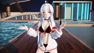 [MMD] Haku [メンヘラじゃないもん！ / Menhera Janai Mon!] [4K]