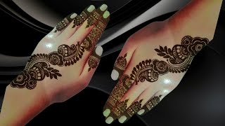 beautiful Arabic mehandi design stylish beautiful very nice Arabic henna design