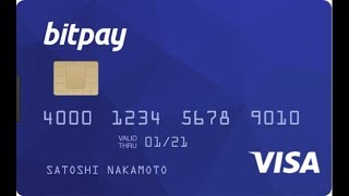 How to get a Bitpay Card **Bitcoin Visa Card** Part 1