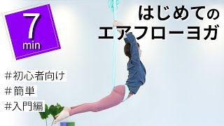 あのBTSも体験したエアフローヨガ！初心者向けのポーズ集【ストレッチ】