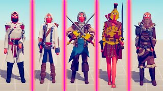 EVOLUTION OF ASSASSIN - Totally Accurate Battle Simulator TABS