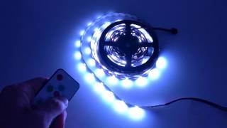 APA102 LED Strip full color magic light with RF Mini led controller