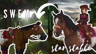 Breeding My Star Stable Horses in SWEM! II Minecraft Mod x Star Stable