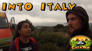 Catavan #37 - Driving Into Italy | Van Life Europe