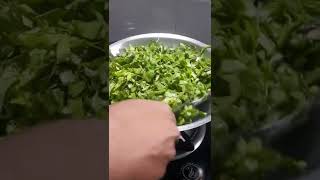 Spinach stir fry recipe💓 | Palak keerai poriyal #spinachstirfry #spinach #palak #keerai #shorts