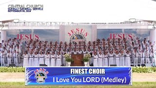 JMCIM | I Love You LORD (Medley) | Finest Choir | September 8, 2024