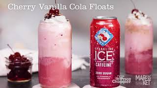 Cherry Vanilla Cola Floats