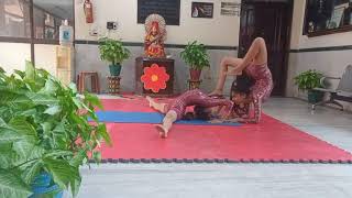 Artistic Yoga Pair