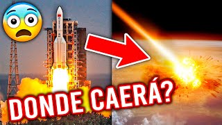 Cuidado! ▶ COHETE Chino FUERA de CONTROL CAERÁ a la TIERRA! 🚀 - ¿Argentina?