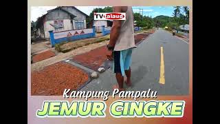 Jemur cingke di Talaud