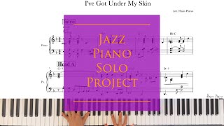 I’ve Got You Under My Skin /Jazz Solo Piano/download for free transcription/ arr.@hanspiano2020  /무료악보