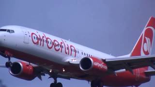 Airberlin Boeing 737-86J [D-ABAG] Landing at Palma de Mallorca (PMI) HD