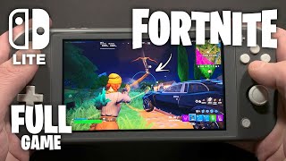 Fortnite on Nintendo Switch Lite #641 - FULL GAME