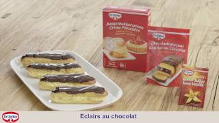 Idée recette: Éclairs au chocolat