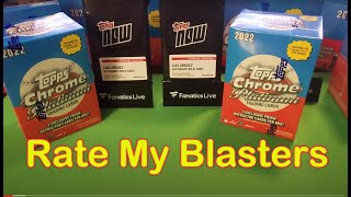 Just Arrived 2022 Topps Chome Paltinum Anniversary Blaster Box 3x Reveal!