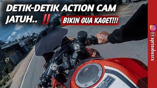 KAGET‼️ Action cam gua copot dari helm || Motovlog Indonesia