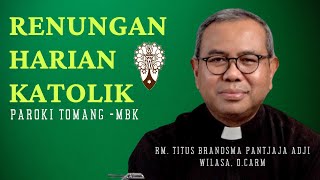 RENUNGAN HARIAN KATOLIK SABTU 6 JULI 2024