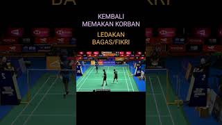 😱 BAKRIE! KALIAN HEBAT BANGET NIH! Bagas Maulana/Shohibul Fikri vs Andy Kwek/Loh Kean Hean #short