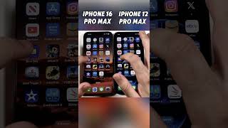 iPhone 16 Pro Max vs iPhone 12 Pro Max SPEED BATTLE! ⚡ Who’s the REAL King? 👑#shorts#viralvideo