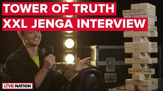 Alle Farben - Tower Of Truth (XXL Jenga Interview)