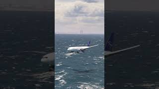 Dangerous Landing!!! Boeing 777 At Airport MFS2020 #shorts