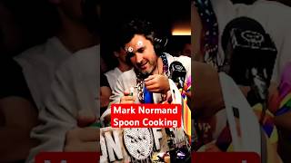 Mark Normand COOKS Egg on a SPOON #shorts