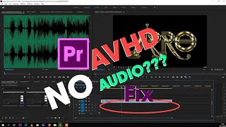 AVHD (SONY NX100) Audio problems in Premier Pro (FIXED!!!!)