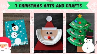 7 CHRISTMAS ARTS AND CRAFTS IDEAS FOR KIDS