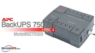 RBC4 Battery Replacement for APC BackUPS 750 BB