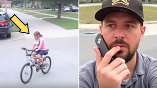 Man Spots Young Girl on Bike, Moments Later Makes Urgent 911 Call