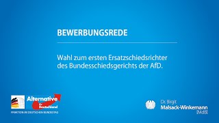 Bewerbungsrede Dr. Birgit Malsack-Winkemann auf dem Bundesparteitag in Dresden am 11.04.2021