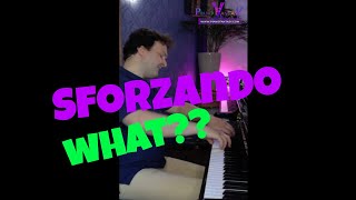 How to make a SFORZANDO at the piano | Piano Lessons with Lars Nelissen