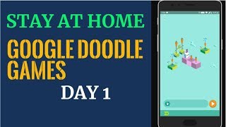 Popular Google Doodle Games Stay and Play At Home Games Day 1