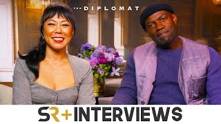 The Diplomat Stars Ali Ahn & David Gyasi Break Down "The Cost Of Doing Business" In Season 2