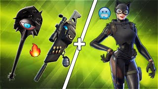 10 BEST CATWOMAN ZERO COMBOS YOU MUST TRY! (Fortnite New Catwoman Zero Skin Combos)