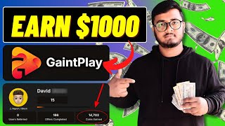 Gaintplay App Review: Earn $100 Fast! Easiest Way to Make Money Online (2024)