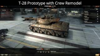 T-28 Prototype with Crew Remodel