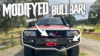 MODIFIED ARB Non Winch Bullbar Into CUSTOM | EP 7