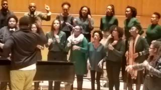 UMBC GOSPEL CHOIR 2017 Winter Concert - The Blood Still Works | Oh the Blood of Jesus Medley