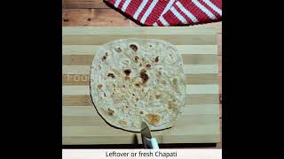 Leftover chapati snack | Easy to make & Tasty to eat | Roti Cone |