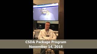 CSDA CE Package Program: Gerard Kugel, DMD (November 2018)